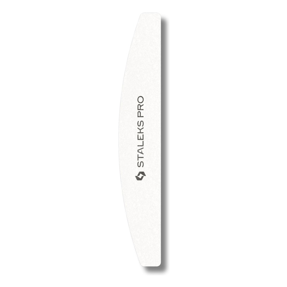 Staleks Pro Expert 41 Crescent Grinding Buff 100/180 Grit Nail File For Manicure And Pedicure 10pcs