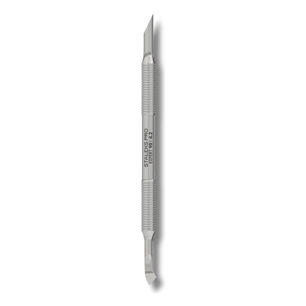 Staleks Pro Expert 90 Type 4.2 Manicure Pusher Slanted Pusher And Bent Blade 135mm