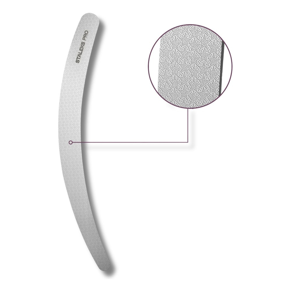 Staleks Expert 10 Laser Nail File Straight And Curved For Manicure And Pedicure 165mm 170mm-FE-10-170 (170 curved)