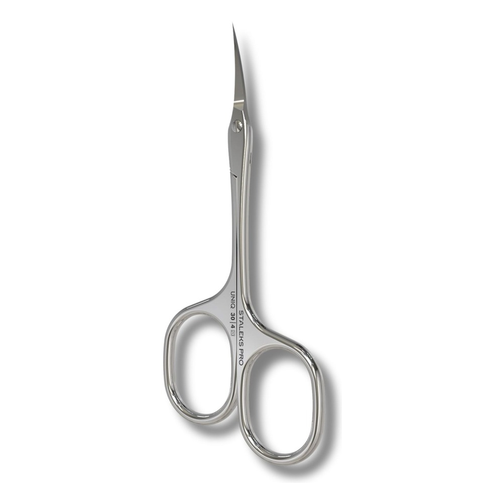Staleks Pro Uniq 30 Type 4 Asymmetric Cuticle Scissors For Professional Manicure 1pc