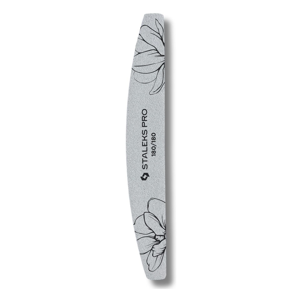 Staleks Expert Pro NFE-40 Crescent Mineral Nail File 180/180 Grit 25pcs