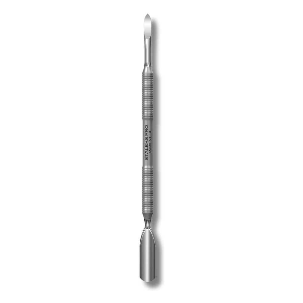 Staleks Pro Smart 51 Type 3 Double‑Ended Manicure Pusher And Nail Cleaner 145mm