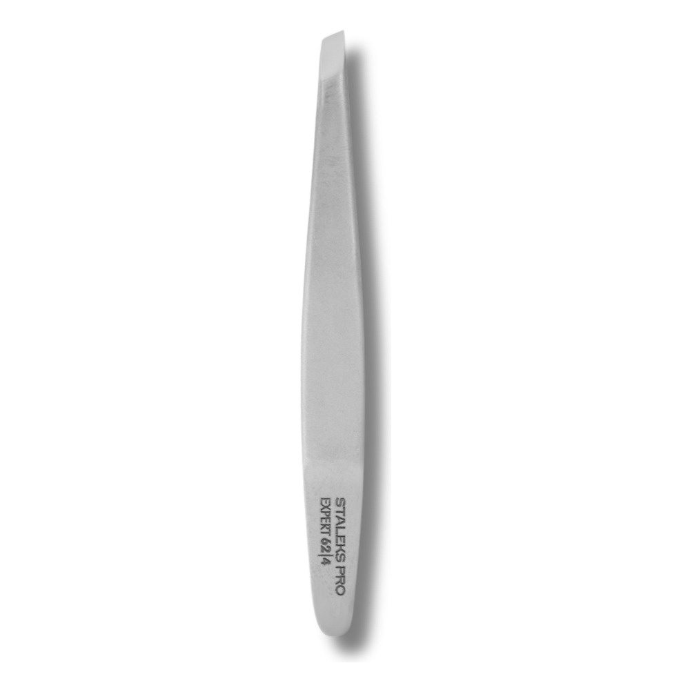 Staleks Pro Expert 62 Type 4 Eyebrow Tweezers Narrow Bevelled 1pc