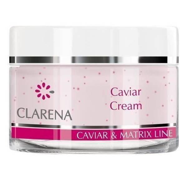 Clarena Caviar & Matrix Line Lifting Pearl Whitening Cream with Caviar for Mature Skin 50ml