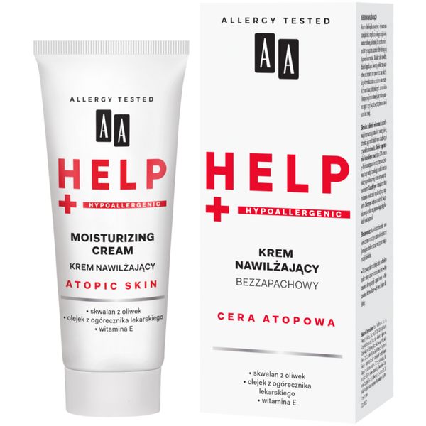 AA Help Moisturizing Cream for Atopic Dry Sensitive Skin with Vitamin E 50ml