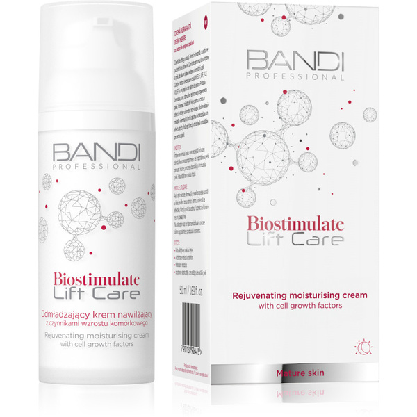Bandi Lift Care Biostimulate Rejuvenating Moisturizing Cream with Cell Growth Factors for Mature Skin 50ml
