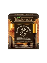 BIELENDA BLACK SUGAR DETOX Detoxifying and MOISTURISING day / night Cream 50ml