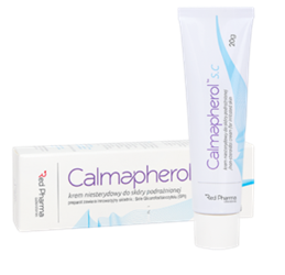 Red Pharma Calmapherol S.C 20g non-steroidal cream for irritated skin
