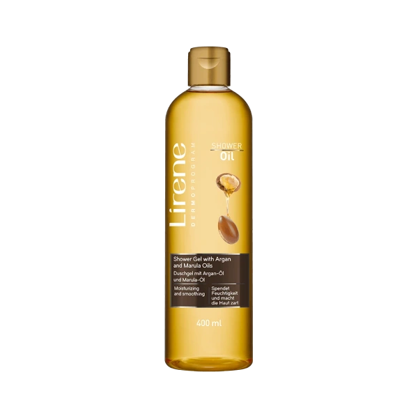 Lirene Argan & Marula Smoothing Shower Gel with Argan Oil 400ml