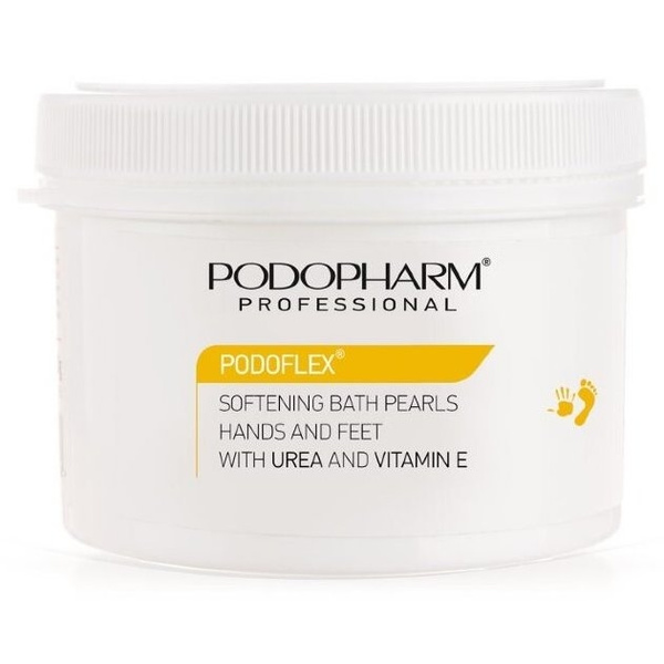 Podopharm Professional Podoflex Softening Hand and Foot Bath Pearls with Urea and Vitamin E for Sensitive Skin Prone to Irritation 400g
