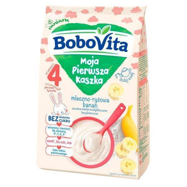 BoboVita My First Milk Rice Porridge with Banana Flavor after 4th Month ...