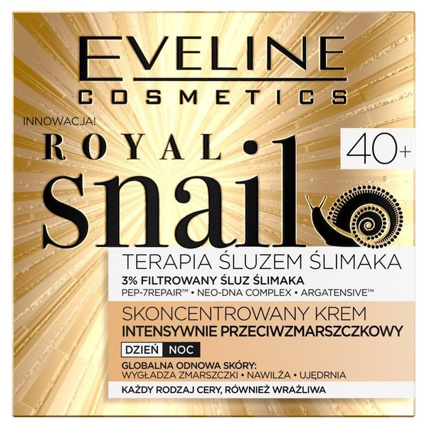 EVELINE Royal Snail, Concentrated intensely anti wrinkle Cream 40