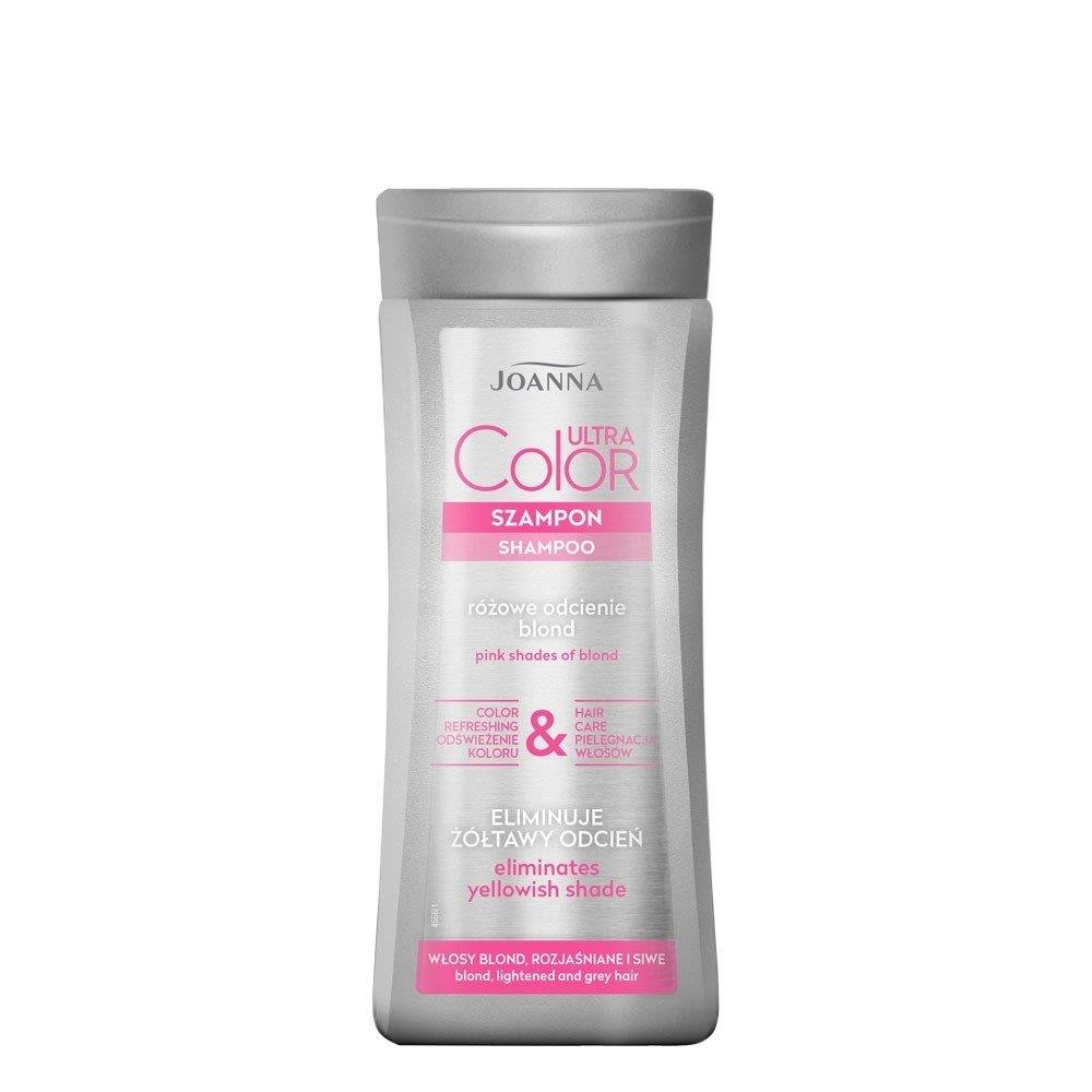 Joanna Color System Blond Shampoo Pink 200ml Hair Cosmetics Shampoos Bank Holiday Offer 2837