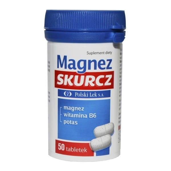 Magnesium CRAMP , tablets, 50 pcs Polski Lek SA PRODUCTS \ Polish