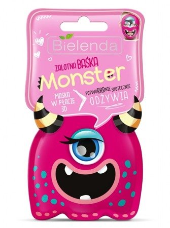 Bielenda monster маска тканевая 3d шальной гонзо осветляющая 1шт 12