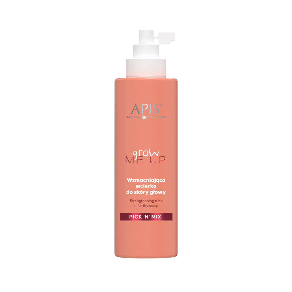 Apis Pick'N'Mix Grow Me Up Wzmacniająca Wcierka do Skóry Głowy dla Nadmiernie Wypadających i Osłabionych Włosów 150ml