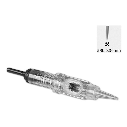 BLCK Professional Sterile Permanent Make-Up Needle Cartridge 5RL 0.30mm 1pc