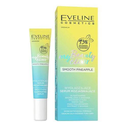 Eveline My Beauty Elixir Wygładzające Skoncentrowane Serum Rozjaśniajace dla Skóry Suchej i z Przebarwieniami 20ml