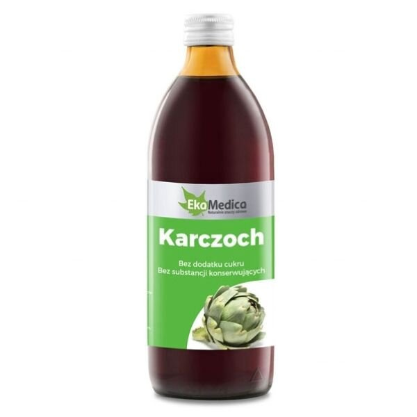 EkaMedica Naturalny 99,8% Sok Z Karczocha 500ml