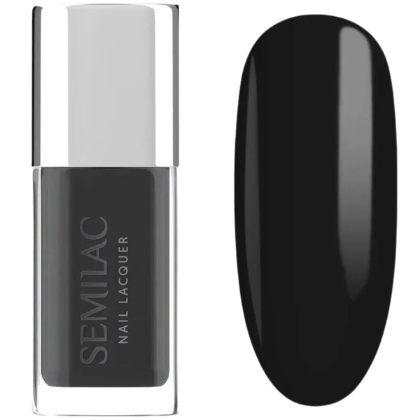 Semilac Classic Classic Nail Polish 109 Classic Black 9ml