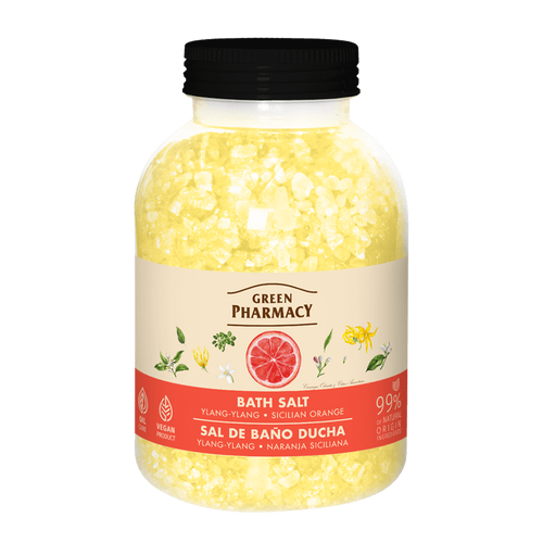 Green Pharmacy Sól do Kąpieli Ylang -Ylang i Sycylijska Pomarańcza 1000g