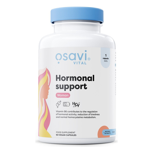Osavi Hormonal Support Woman Supplement for Hormonal Balance 90 Vegan Caps