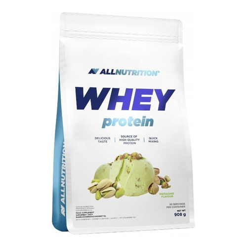 Allnutrition Whey Protein Koncentrat Białka Serwatkowego Pistacja 908g