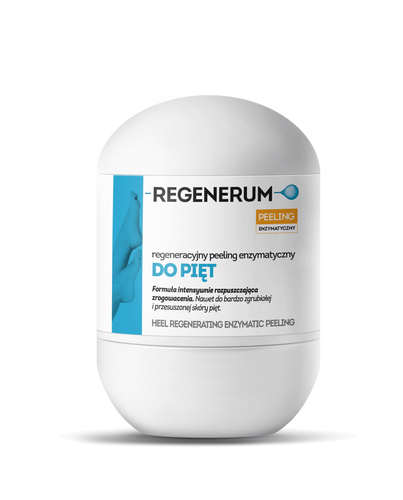 Regenerum Peeling Enzymatyczny do Suchej Skóry Pięt Roll-on 50ml