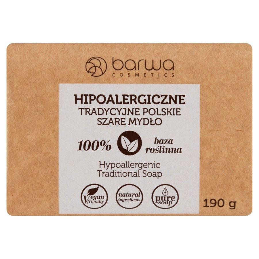 Barwa Hypoallergenic Traditional Polish Gray Soap 190g