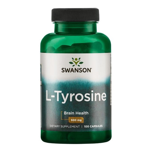 Swanson L-Tyrosine 500mg 100 Capsules