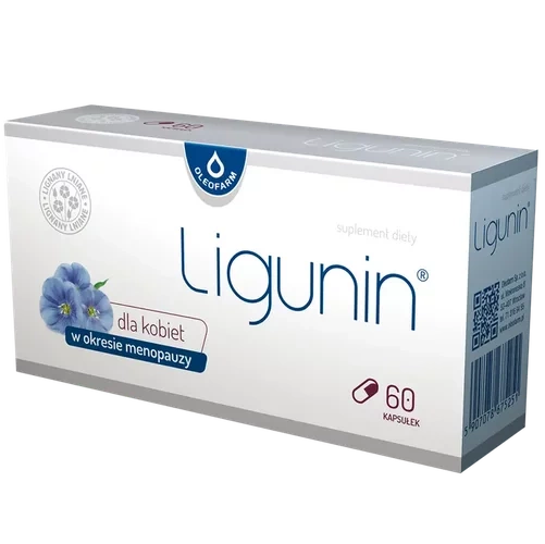 Oleofarm Ligunin dla Kobiet w Okresie Menopauzy 60 Kapsułek
