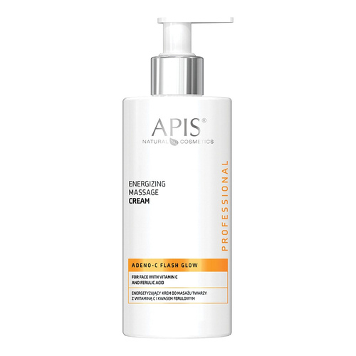 Apis Professional Adeno-C Flash Glow Energizing Massage Cream with Vitamin C 300ml