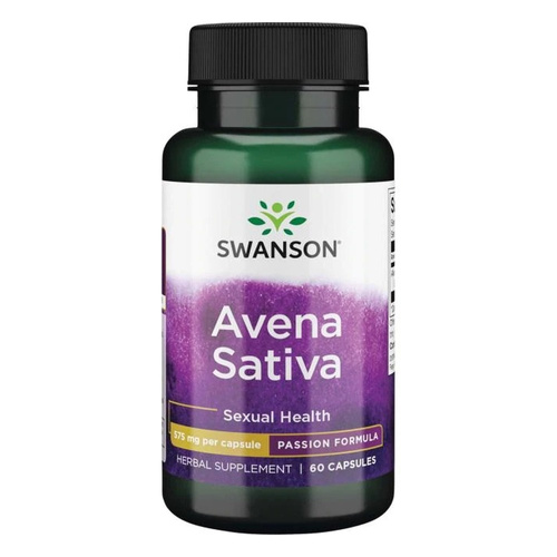 Swanson Avena Sativa 575mg 60 Capsules