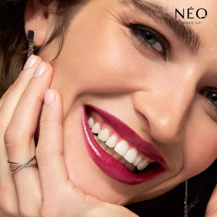Neo Makeup Intense Serum Colored Lipstick Be Proud No. 01 Black Pink Tint Effect 3g