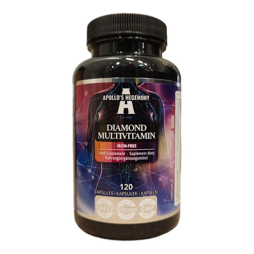 Diamond Multivitamin Iron-Free - 120 vcaps