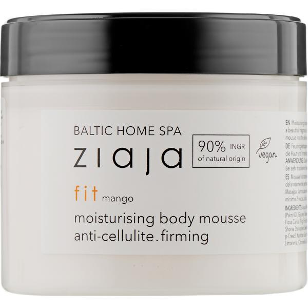 Ziaja Baltic Home Spa Fit Nawilżający Mus Ujędrniający do Ciała o Zapachu Mango Vegan 300ml Best Before 31.07.26