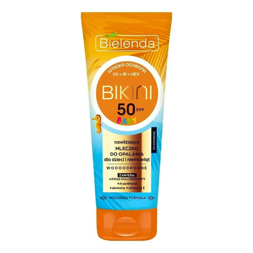 Bielenda Bikini Baby UV + IR + HEV Protective Milk for Children and Babies from 6 Months of Age SPF50 100ml