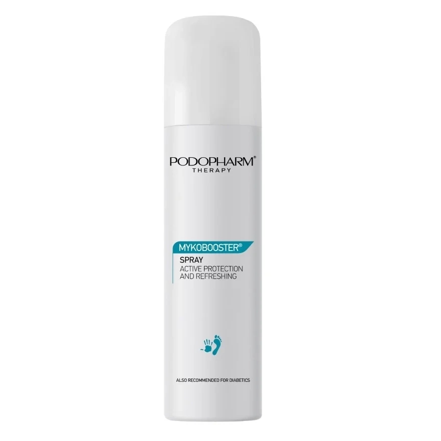 Podopharm Therapy Mycobooster Pelęgnująco-Higienizujący Spray i do Stóp i Dłoni 125ml