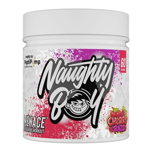Naughty Boy Menace V2 Przedtreningówka o Smaku Wiśniowo-Malinowym Na Energię Pompę i Skupienie 420g