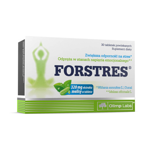 Olimp Forstre Stress Relief Lemon Balm Extract 30 Capsules