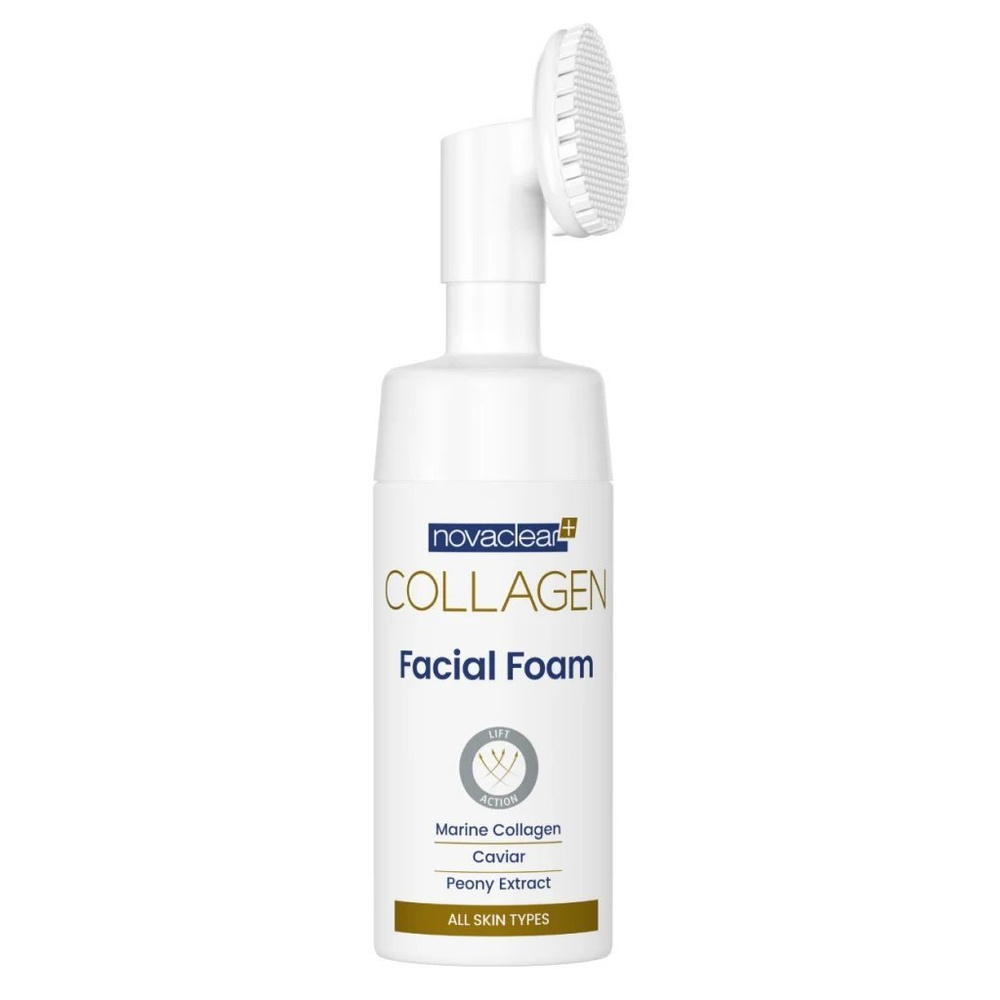 NovaClear Collagen Purifying Face Wash Foam for All Skin Types 100ml