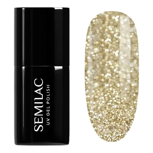 Semilac Platinum Hybrid Gel Polish 260 Light Gold 7ml
