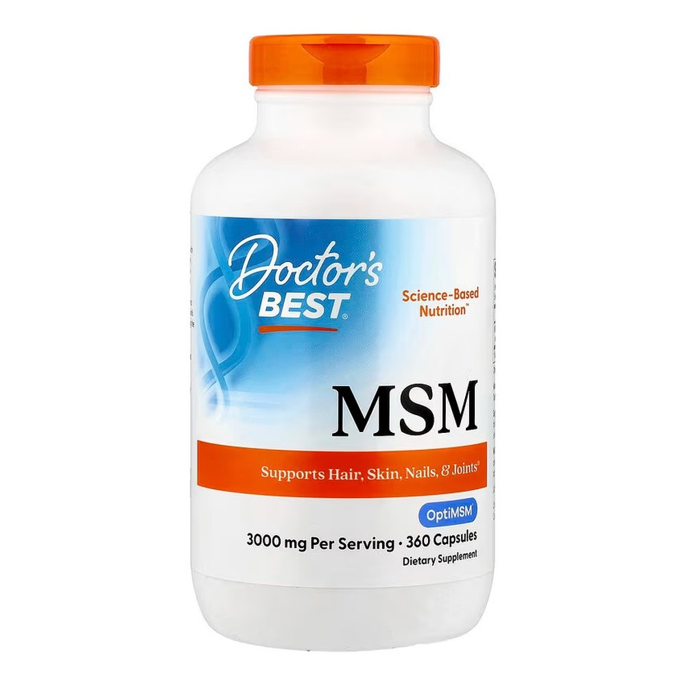 Doctor's Best MSM with OptiMSM, 3000mg Kapsułki 360 kapsułek