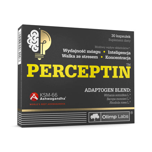 Olimp Perceptin Wspomaga Pamięć i Koncentrację 30 Kapsułek