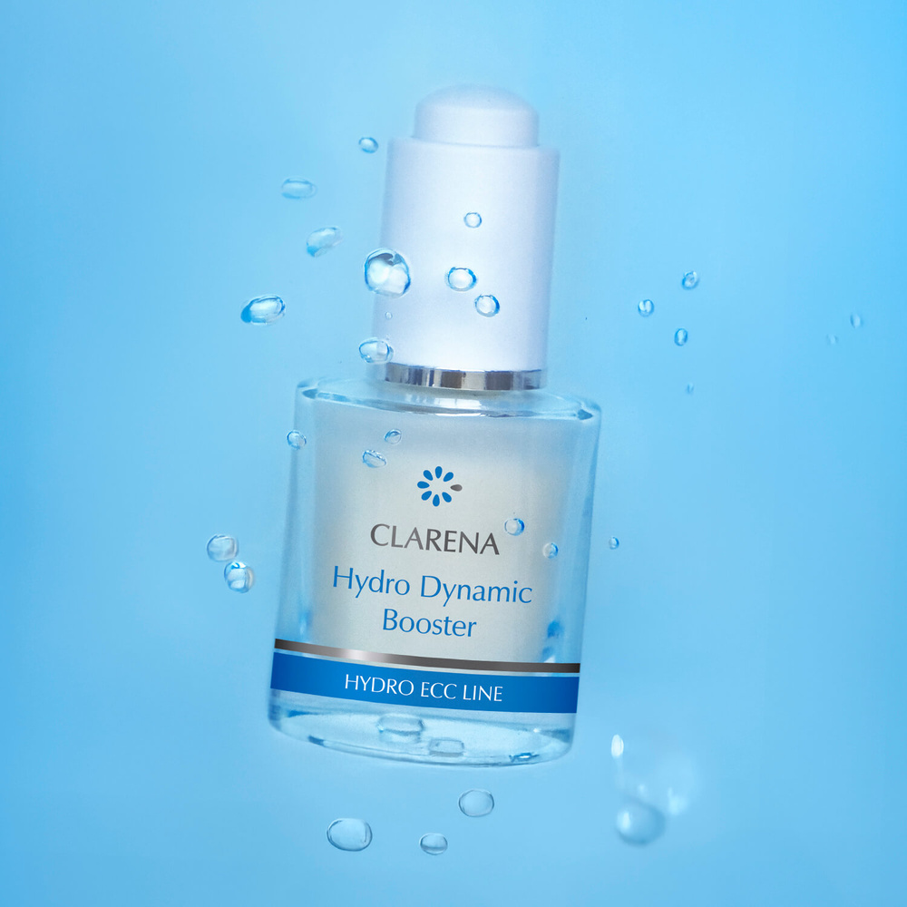 Clarena Hydro ECC Line Dynamic Light Booster Intensive Moisturizing for All Skin Types 30ml