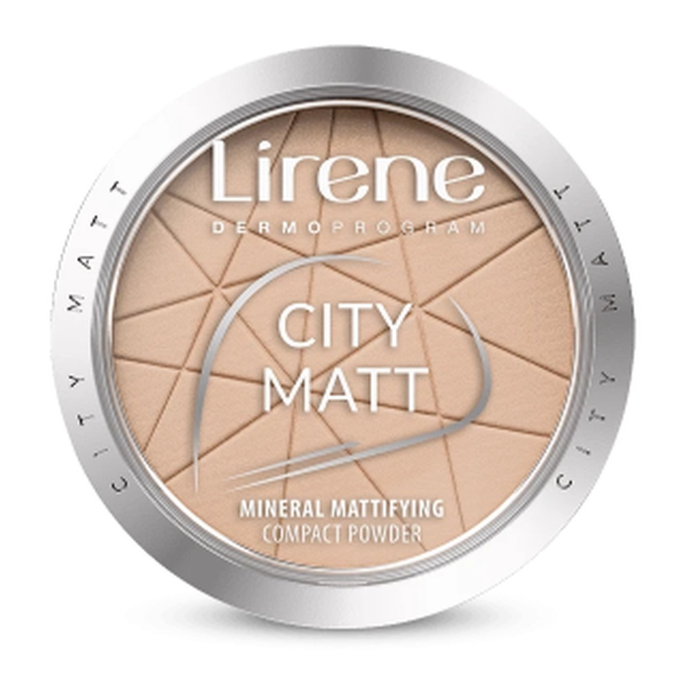 Lirene City Matt Mineralny Puder Matujący Nr 01 Transparent 9g