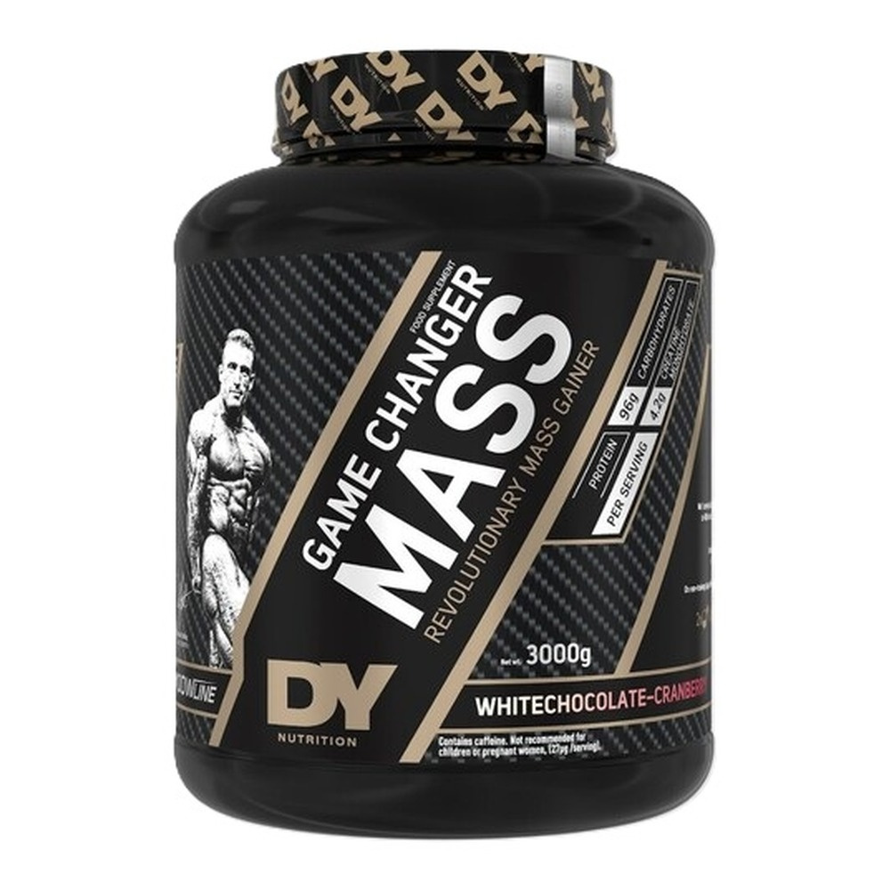 Dorian Yates Game Changer Mass Gainer, White Chocolate-Cranberry 3000g