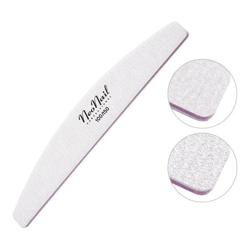 NeoNail Nail File Pilnik Zebra Łódka 100/150 1 Sztuka