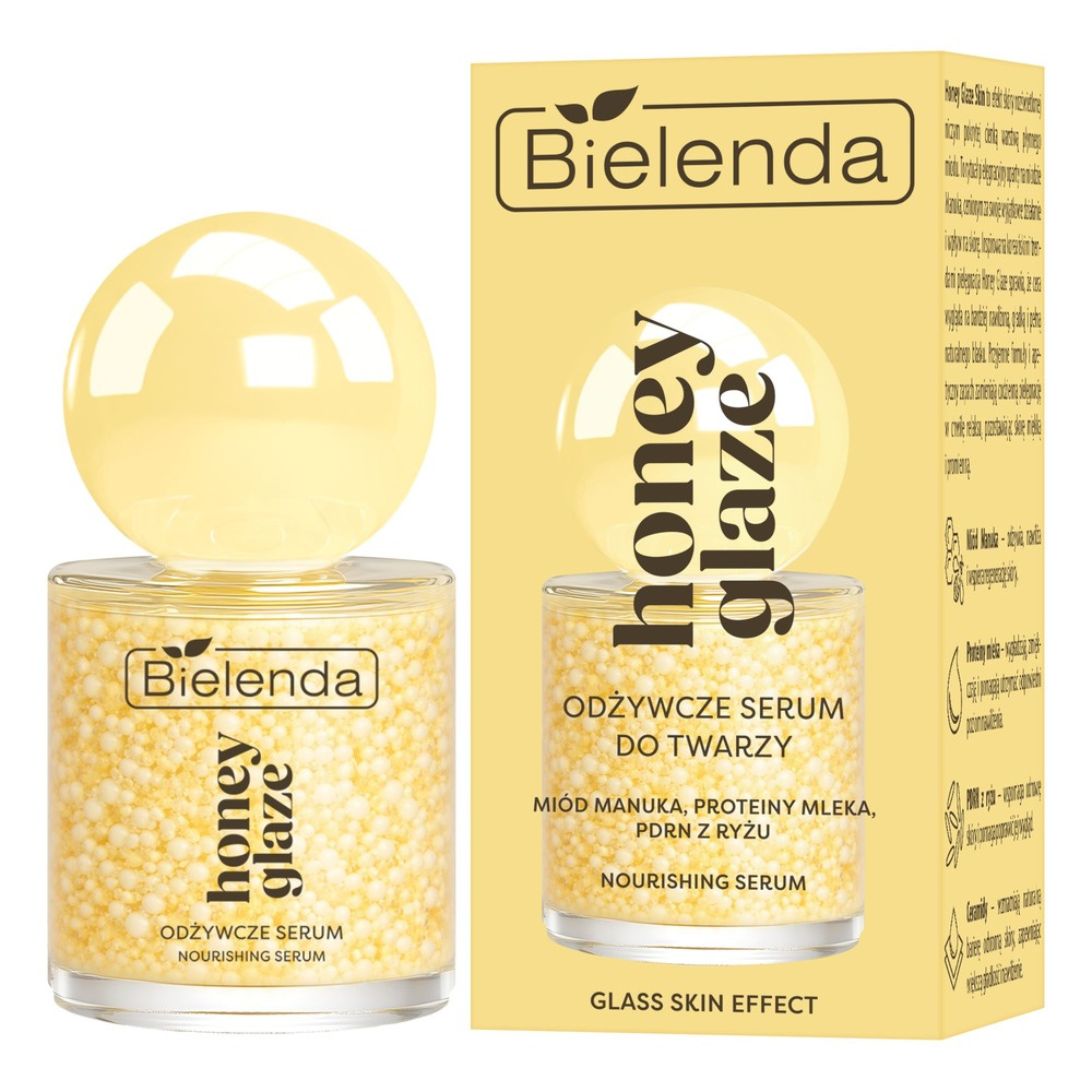 Bielenda Honey Glaze Odżywcze serum dwufazowe z efektem glass skin 30ml