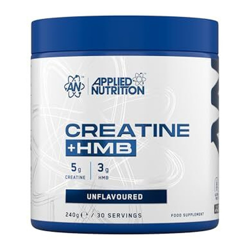 Applied Nutrition Creatine + HMB kreatyna i HMB w proszku Bez Smaku 240g